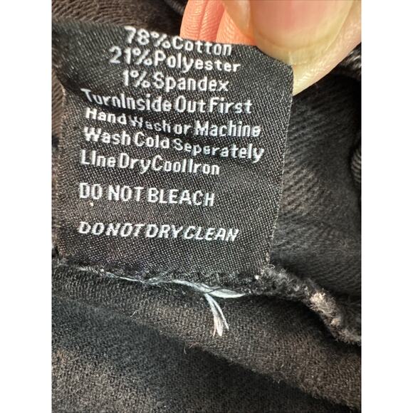 Embellish Black Prox Cargo Jeans Size 40 Practical And Comfortable Streetwear - Picture 15 of 15